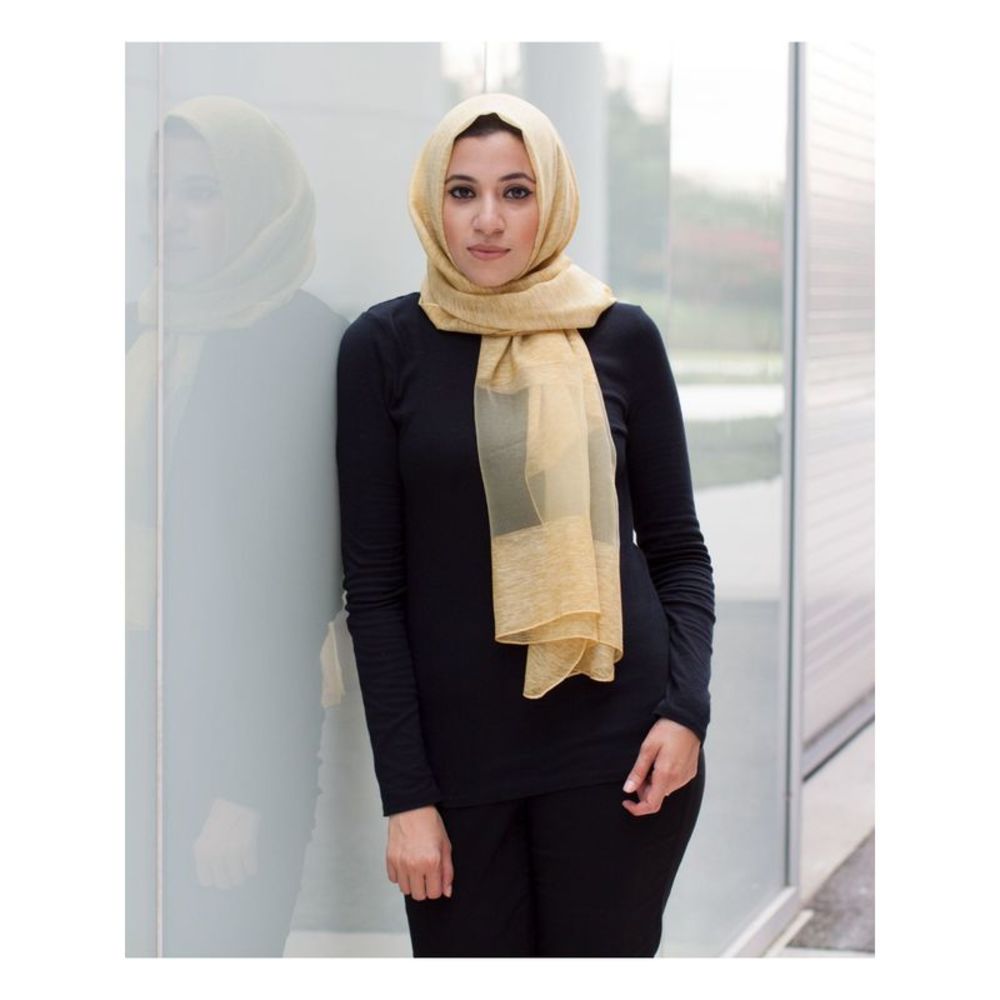 VERONA Womens Gold Head Scarf